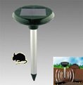 SOLAR POWERED MOLECHASER (689)- REPELS MOLES & RODENTS HUMANELY.