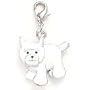 Webkinz White Terrier Charm