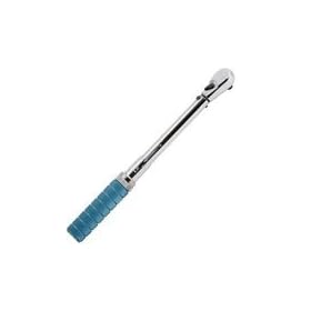 Certified "Click" Type Adjustable Torque Wrench with Ratcheting Head and 1/4" Drive, 30-200 in-lb