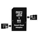 Topram 32GB 32G 16GB x2 microSD microSDHC Card Class 6 with Memory Stick Pro Duo Adapter