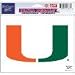 Miami Hurricanes Ultra Decal Sticker