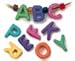Creativity Street AC3253DI Plastic Cube Uppercase Letter Bead, Assorted Color, 2
