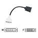SPDVIADPTR - RoHS compliant M1 to DVI; 6 inches/15cm