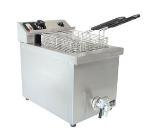 15-lb Countertop Single Fry Pot Fryer w/ Twin Baskets, 220 V