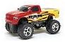New Bright Remote Control 1:18 Dodge Ram Truck - Yellow &amp; Red