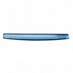 91137 - Fellowes Gel Crystal Wrist Rest Transparent - 0.9 x 19.2 x 2.2 - Blue