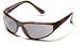 Zone Tortoise Shell Frame Silver Mirror Lens Safety Glasses - 1 Pair