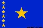 Congo Democratic Republic (Kinshasa) 1500mm x 900mm (5' x 3') Drapeau Image du produit