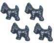 Sugar Free Chewy Black Licorice Scotty Dogs (bulk/LB) Zero Fat, about 10 calories each