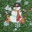 Winter Snow Days Snowman Sequin Top