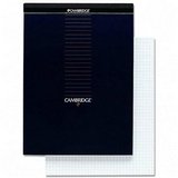Stiff Back Planning Pad, Quad Rule,80 sheets,8 1/2"x11 3/4",WE (MEA59878) Category: Memo Paper and Scratch Pads