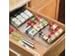 Brylane Home In-Drawer Spice Rack - CLEAR,CLEAR