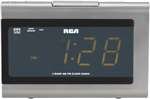 RCA RP5420 AM/FM Clock Radio with 1.4-Inch Display and Auto Time Set