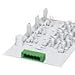 1853308, Conn Shrouded Header HDR 5 POS 5.08mm Solder RA Thru-Hole (5 Items)