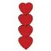 Shape-Up! Magnets Hearts Set of 4 by Three By Three Seattle