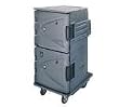 Camtherm Hot/Cold Cart, Electric, Tall Profile, Double Door, Insulated, Poly Constr., Temp. Set
