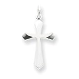 Sterling Silver Cross with 20 Inch Sterling Silver Chain