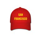 SAN FRANCISCO - City-series - Red Baseball Cap / Hat One Size Fits Most