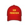 SAN FRANCISCO - City-series - Red Baseball Cap / Hat One Size Fits Most