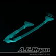 AC Ryan Roundcables ATA133 60cm UVBlue, 2 Devices (RC5965)