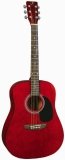 J. Reynolds 65 Dreadnought Guitar - Transparent Red - B001L8IHUA
