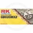 RK Racing Chain GB420MXZ126 126-Links Gold MX Chain with Connecting Link