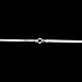 Jewelry : 14K White Gold Beveled Herringbone Necklace Chain 16" - 4.6 grams