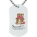 SportsMOM -'I want to be the kid' Mom Dog Tag Necklace
