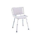Guardian Shower Chair with Back, Assembled 1 ea Guardian Shower Chair with Back, Assembled 1 ea