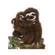 Plush Three Toed Sloth with Baby