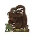 Stuffed Sitting Three Toed Sloth with Baby