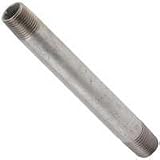 Worldwide Sourcing 1-1/4X12 Galvanized Standard Pipe Nipple 11/4X12G