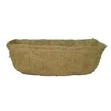 ORGILL, INC. W51986C RECTANGULAR COCO LINER 24x9x8 (PACK OF 10)