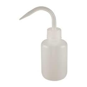 Industrial Grade 6FAV4 Plastic Wash Bottle, 8 Oz, Clear Cap, Pk 1