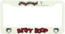 Betty Boop License Plate Frame Plastic