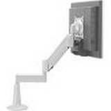 LIFTING DUAL ARM DESK CLAMP SLVR