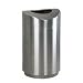 Eclipse Open Top Container, 30 gal Capacity, 20 in diam x 33-1/2 H, Liner, SS