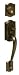 Plymouth Combo Handleset, Aged Bronze