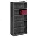 11qKY0tgSUL. SL160  600 Series Open Shelf Files, Jumbo Open Shelving, 5 Fixed Shelves, Charcoal  Category: Floor Shelves
