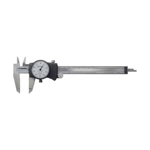 Mitutoyo 505-720, Dial Caliper, 0 - 12 X .001, .200 per Rev., White Face by Mitutoyo