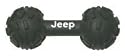Vo-Toys Jeep Rubber Bar Bell w/Tire Tread Dog Toy
