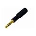 Audioadapter - Kopfh�rer-Adapter, vergoldete Kontakte (Stereo Adapter 3,5 mm auf Apple iPhone) f�r Apple iPhone 3G/ iPhone 1G