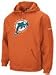 Miami Dolphins Orange Playbook Fleece Hooded Sweatshirt - Large