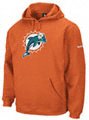 NFL Men's Miami Dolphins Orange End Zone Playbook Hood (Orange, Medium)