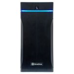 Silverstone KL01B-W Kublai Black ATX Mid-Tower Case - Clear Side