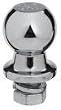 Universal Chrome Shank Style Trailer Ball 1 7/8" X 3/4" Shank Diameter Automotive Towing