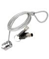 Laptop Computer Security Cable Lock (Silver) for Hp laptop