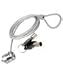 Laptop Computer Security Cable Lock (Silver) for Dell laptop