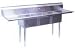 Turbo Air TSA-4-D1 4 Compart Sink w/ Dual Drainboards 18in