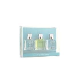 ETERNITY VARIETY by Calvin Klein SET-3 PIECE MINI VARIETY SET WITH ETERNITY & ETERNITY SUMMER (2007) & ETERNITY SUMMER (2006) AND ALL ARE EDT .5 OZ